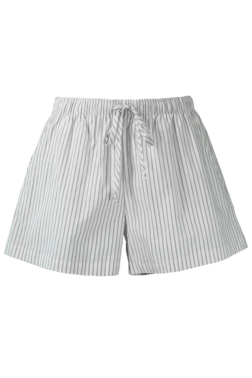  Flutter Short - Ivory Black Stripe-STRIPE-1-CLOTHINGPANTSHORT-The Lady & The Sailor x Marissa Collections 