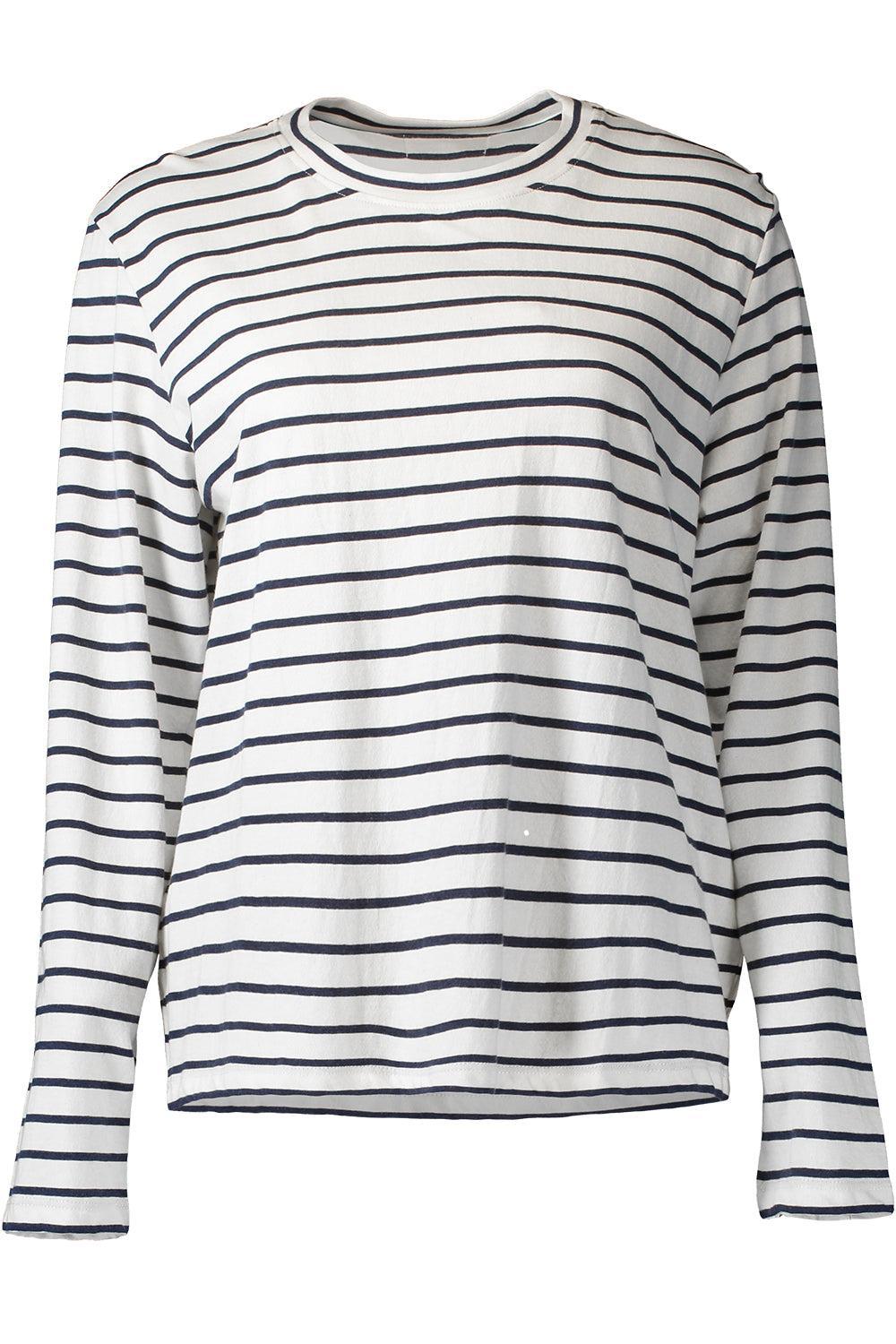Long Sleeve Relaxed Tee-STRIPE-0-CLOTHINGTOPT-SHIRT-The Lady & The Sailor x Marissa Collections