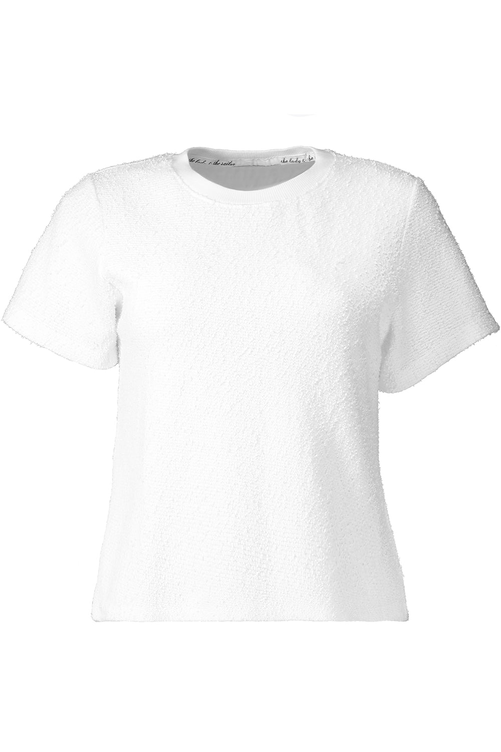 Short Sleeve Classic Tee - White-WHITE-0-CLOTHINGTOPT-SHIRT-The Lady & The Sailor x Marissa Collections