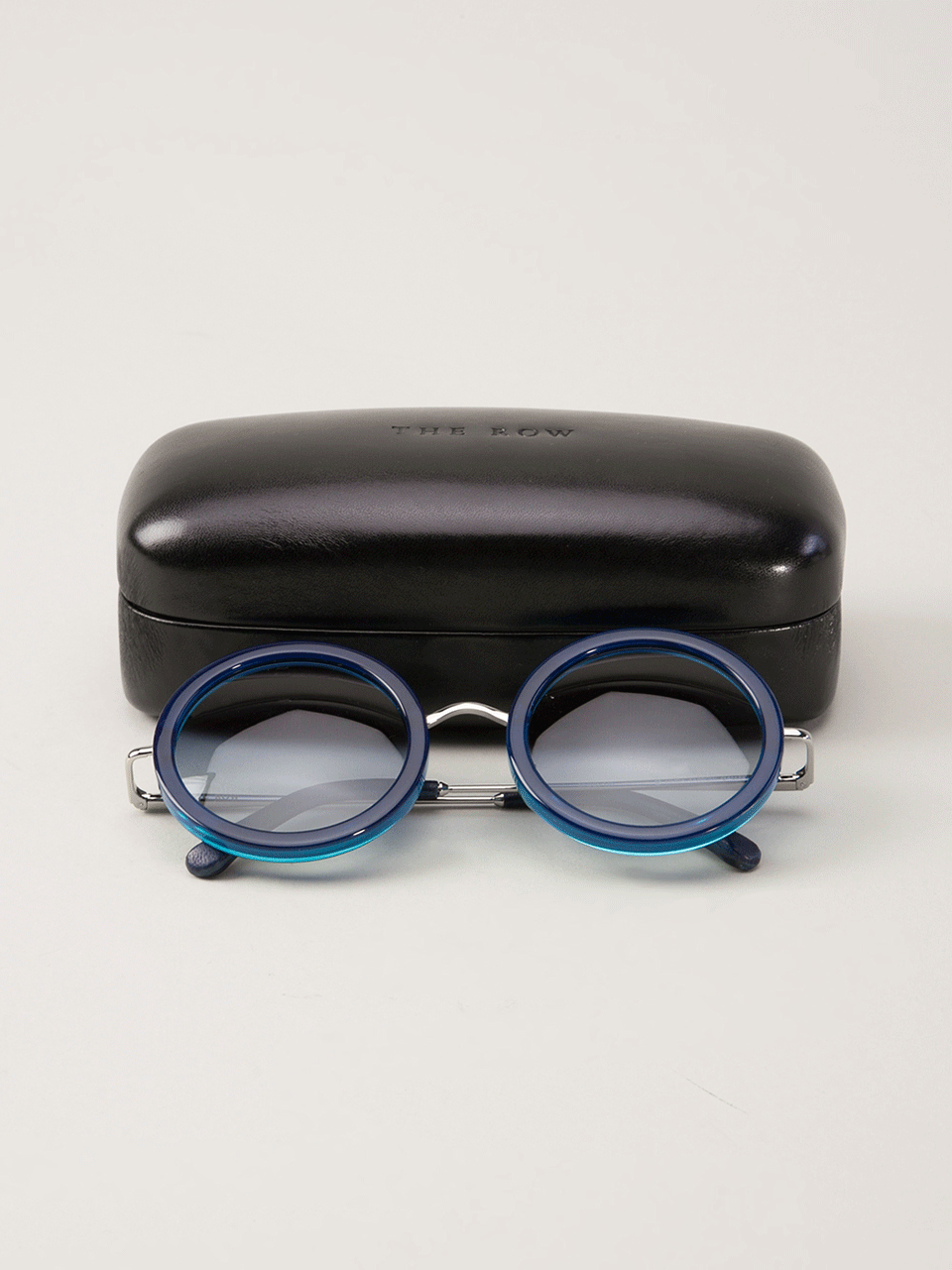 THE ROW-Blue Imperial Acetate Sunglasses-BLUE