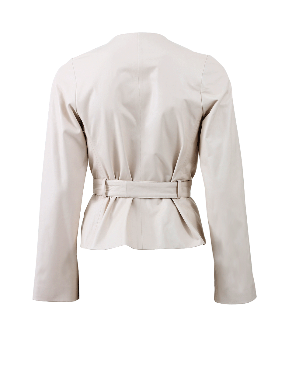 THE ROW-Replin Leather Jacket-ROSE