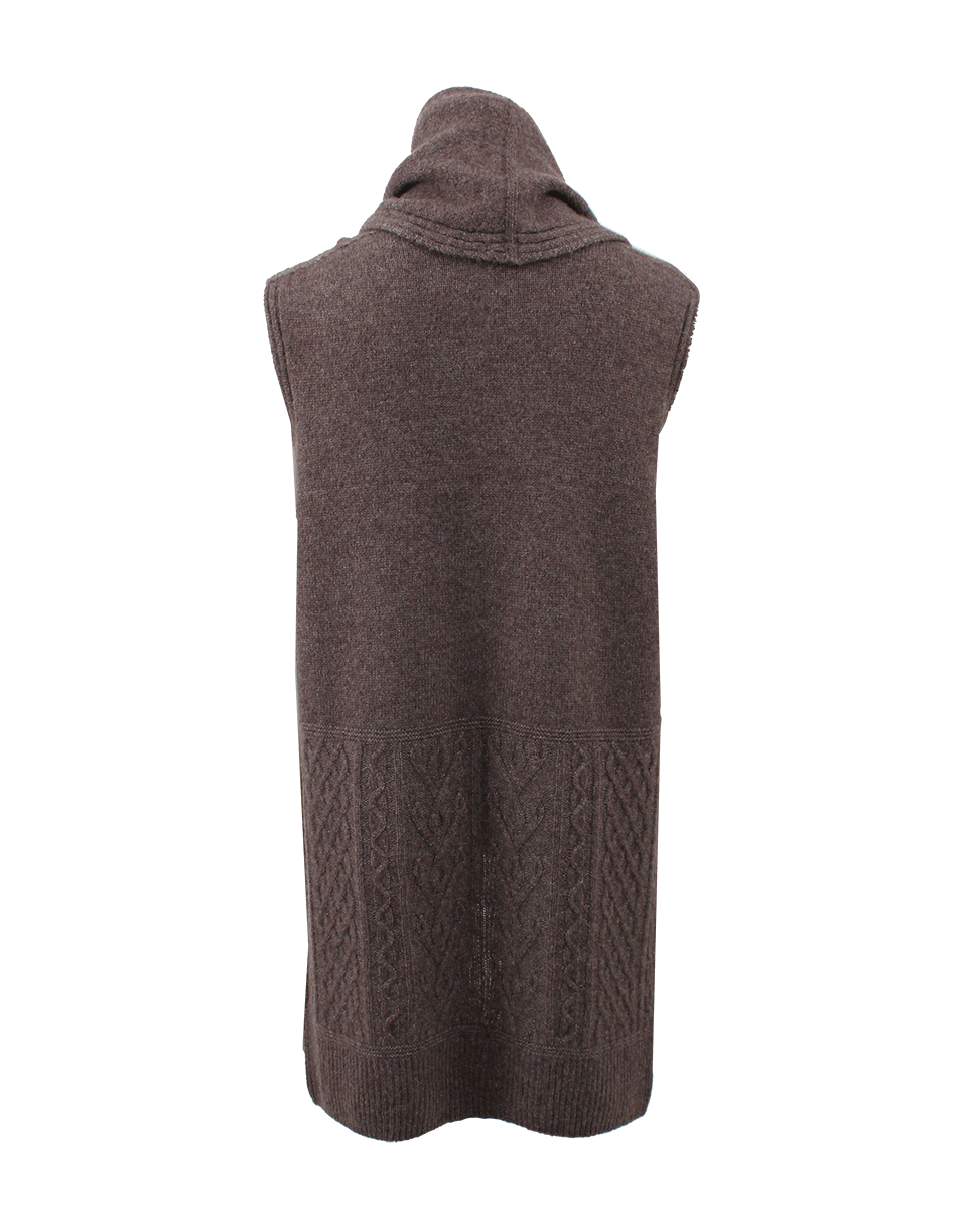 THE ROW-Arrington Vest With Drape Hood-