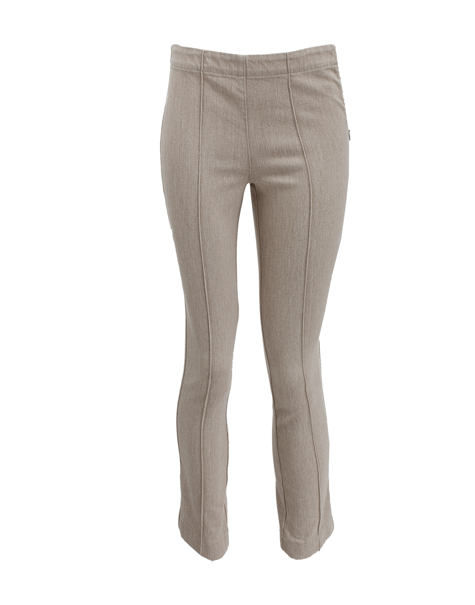 THE ROW-Side Zip Denim Cropped Pant-