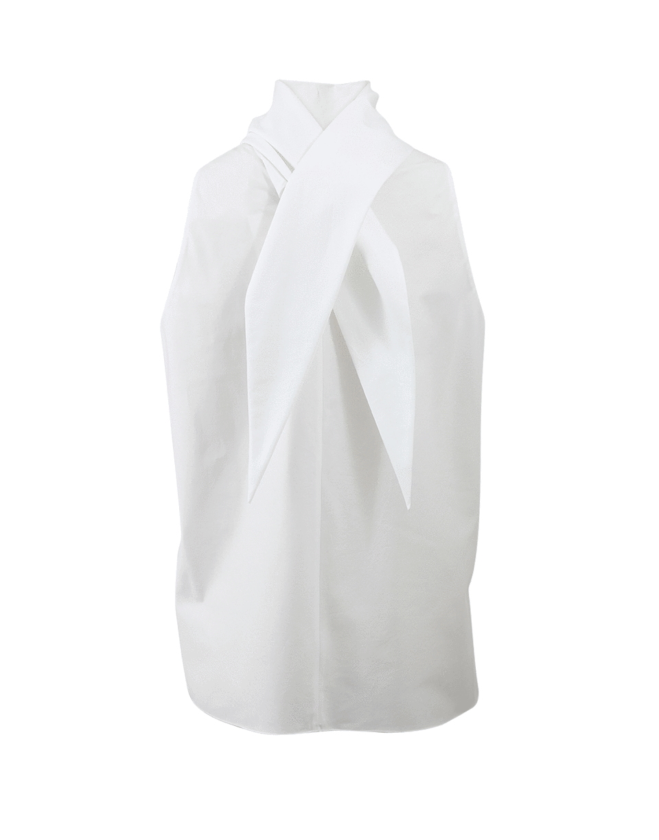 THE ROW-Luna Tie Blouse-