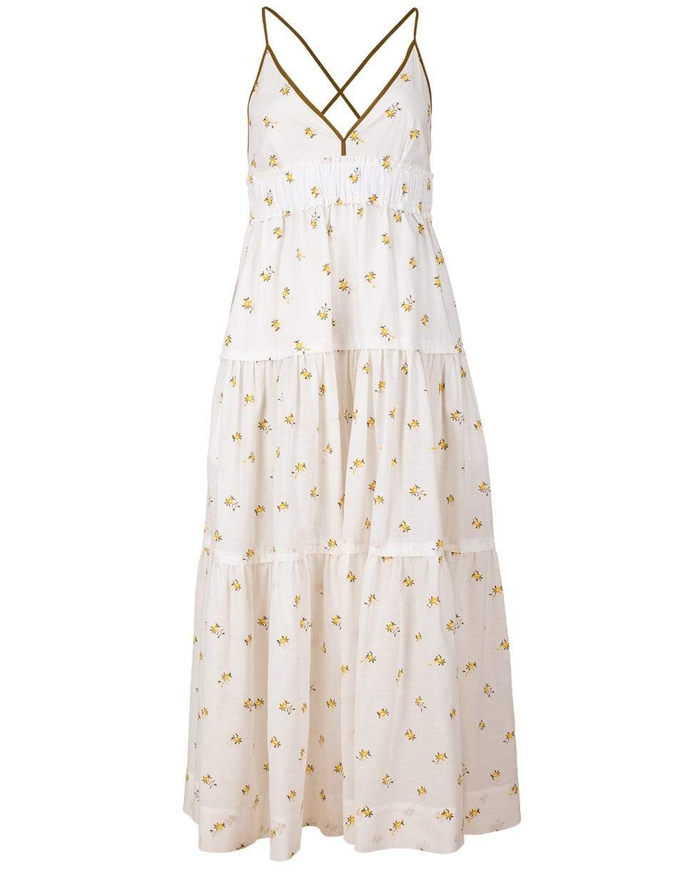 THREE GRACES LONDON-Chloe Tiered Maxi Dress-