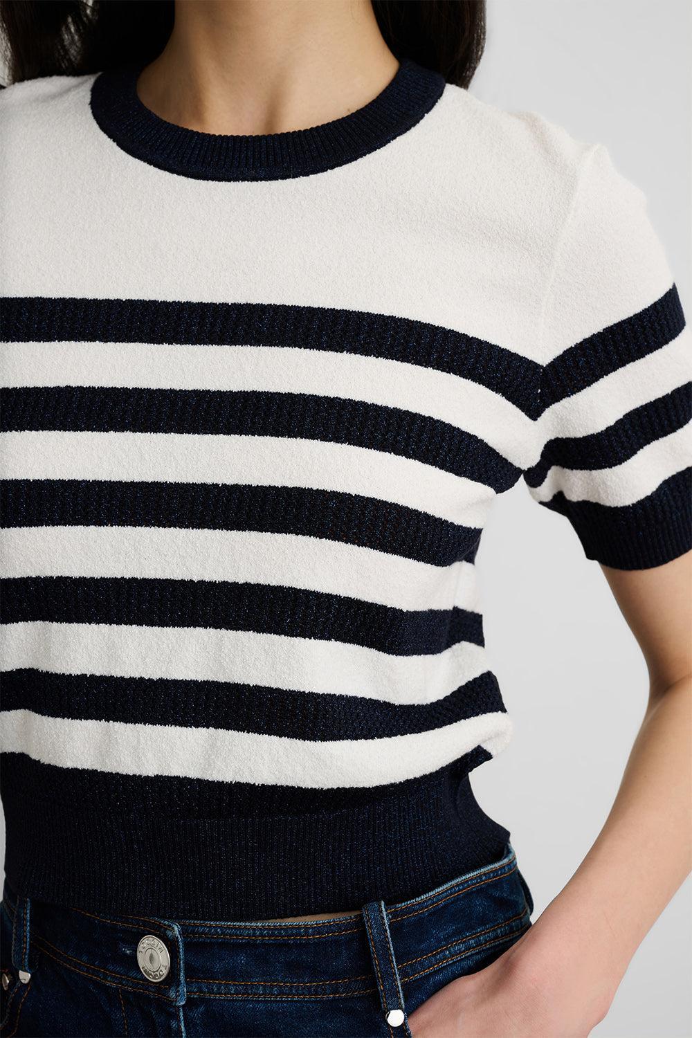 Velda Sweater-STRIPE-XS-CLOTHINGTOPSWEATER-TOCCIN