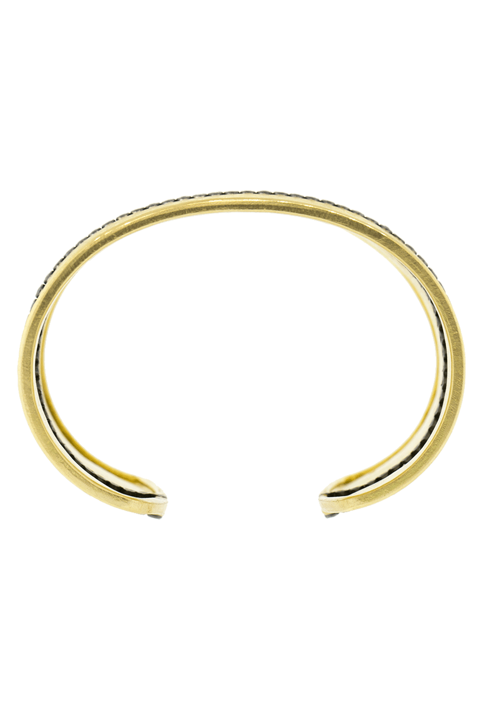 Diamond Line Wide Gold Cuff | TODD REED – Marissa Collections