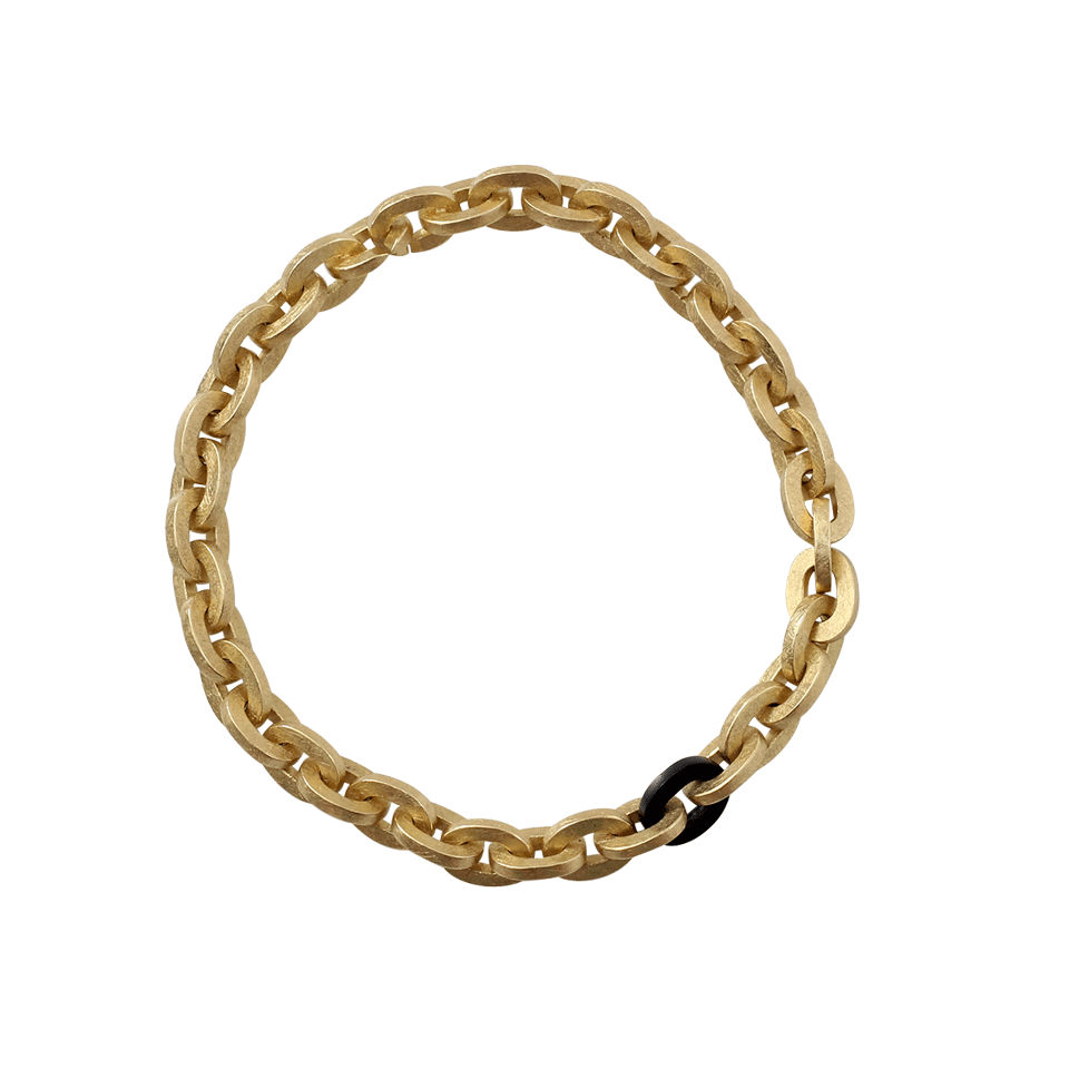 TODD REED-Gold Link Bracelet-YELLOW GOLD