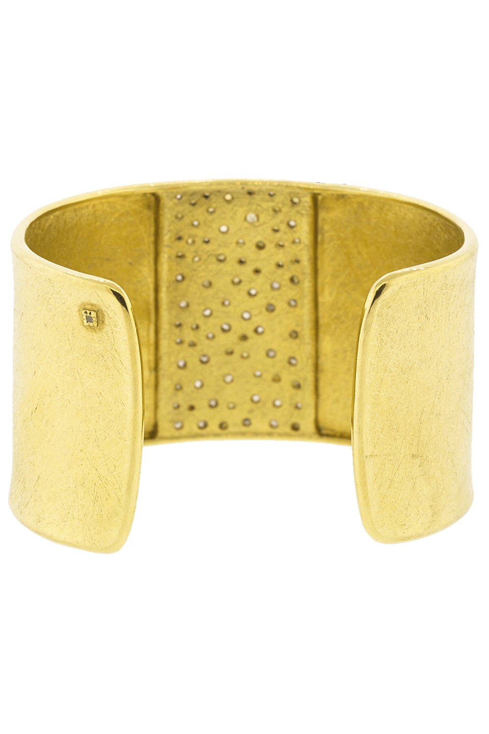 TODD REED-Natural Diamond Mix Cuff-YELLOW GOLD