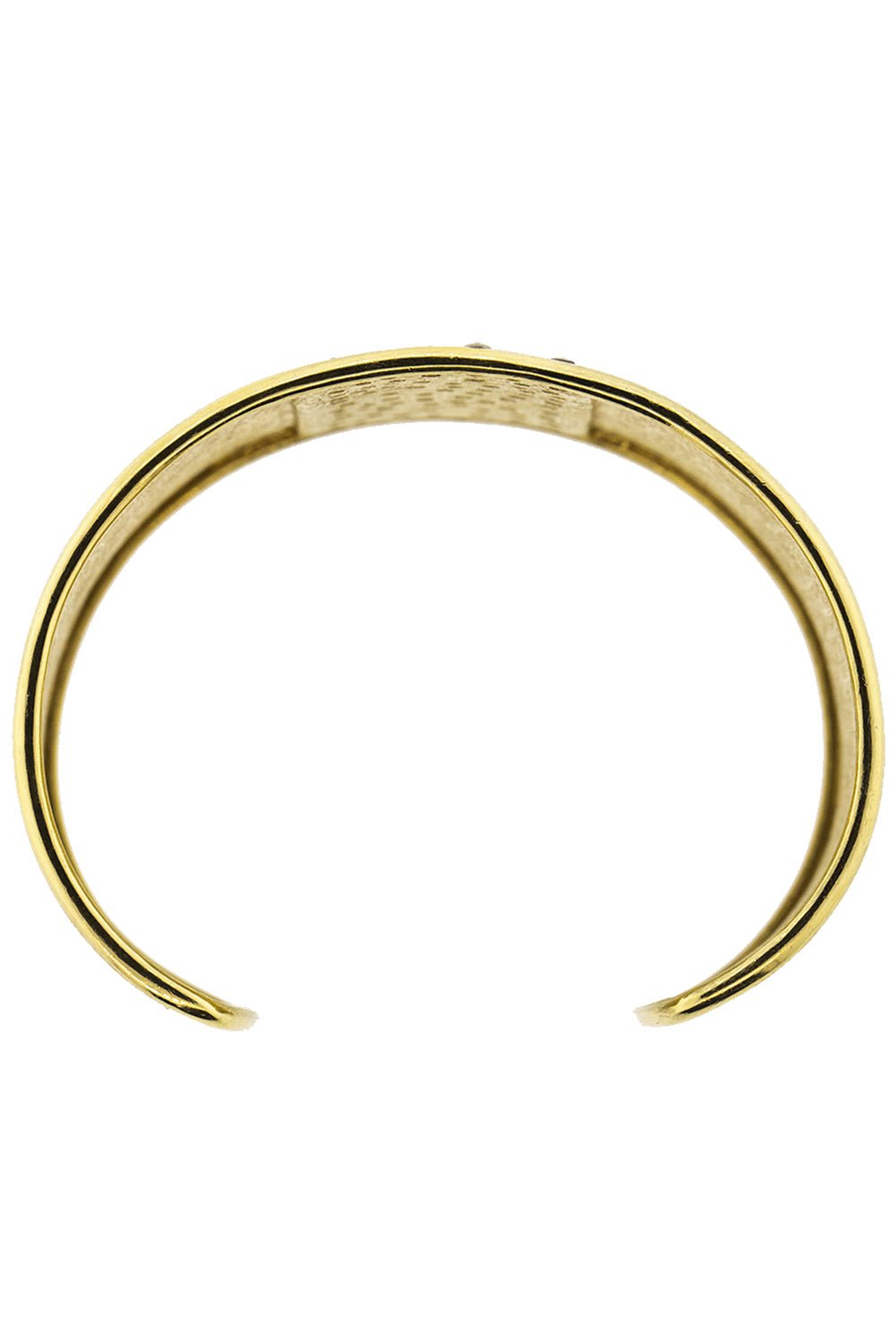 TODD REED-Natural Diamond Mix Cuff-YELLOW GOLD