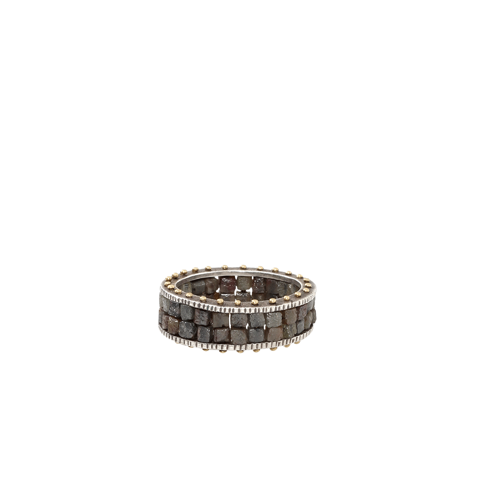 TODD REED-Double Row Eternity Band-SILVER