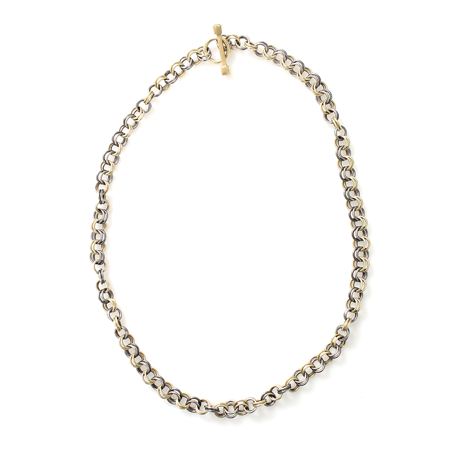 TODD REED-Chain Link Necklace-YELLOW GOLD