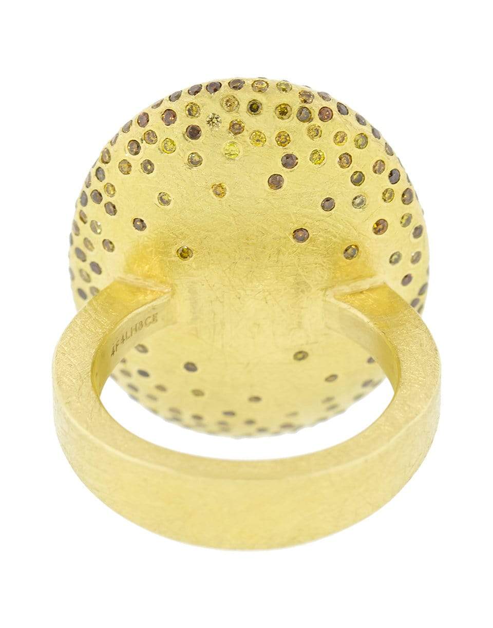 TODD REED-Mandarin Garnet Ring-YELLOW GOLD