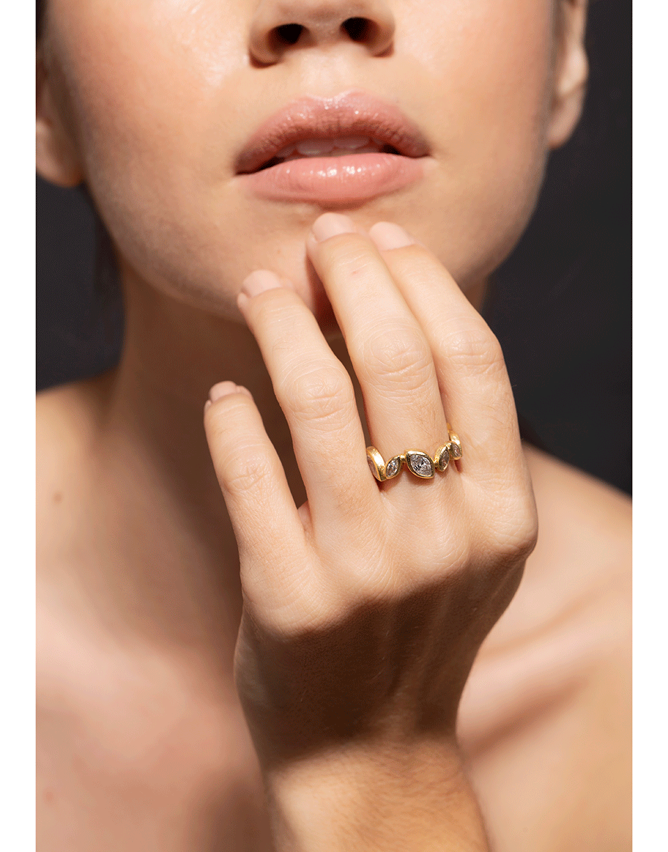 TODD REED-Marquis Diamond Eternity Band-YELLOW GOLD