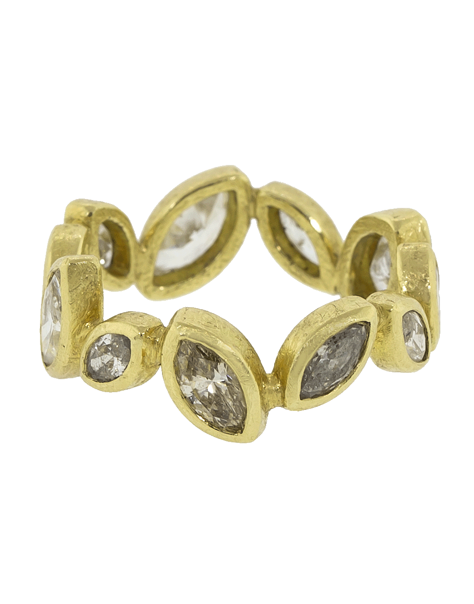 TODD REED-Marquis Diamond Eternity Band-YELLOW GOLD