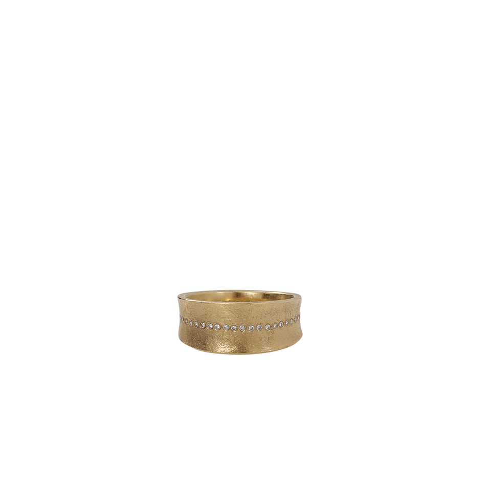 TODD REED-Diamond Eternity Band-YELLOW GOLD