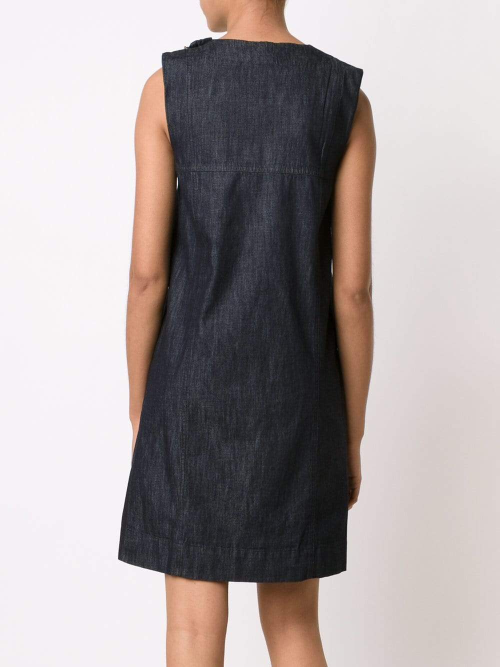 TOMAS MAIER-Screen Print Denim Dress-