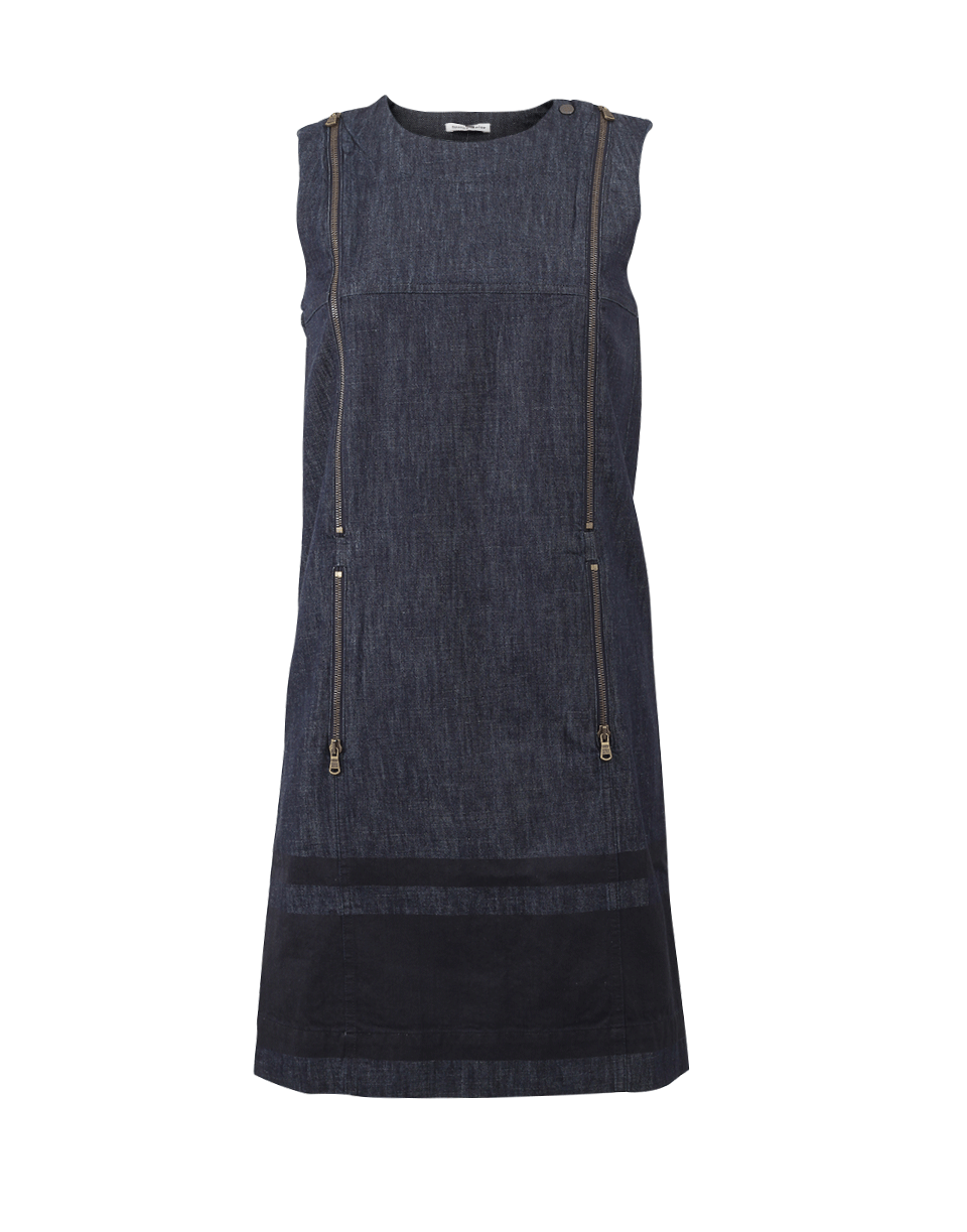 TOMAS MAIER-Screen Print Denim Dress-