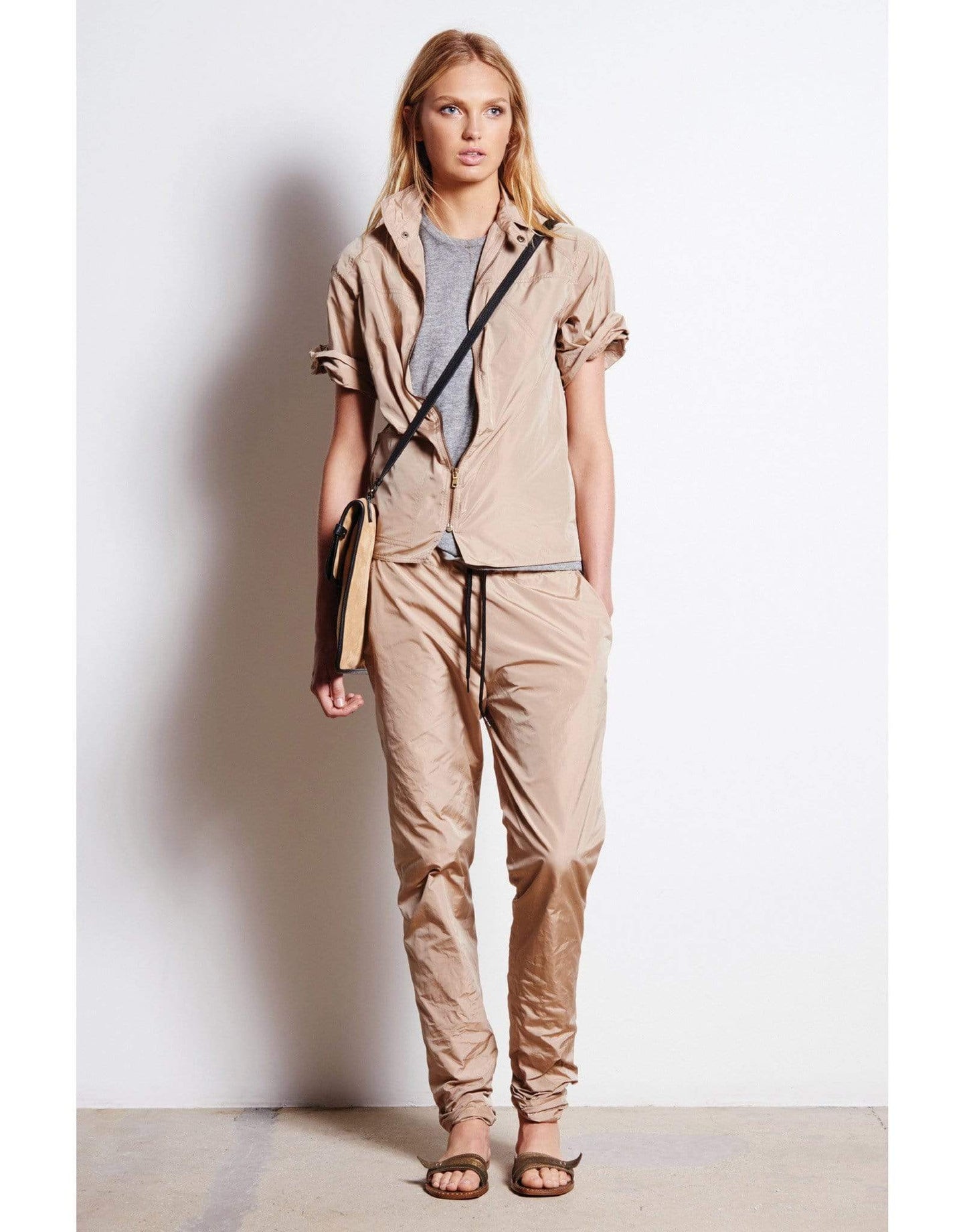 TOMAS MAIER-Drawstring Parachute Pant-