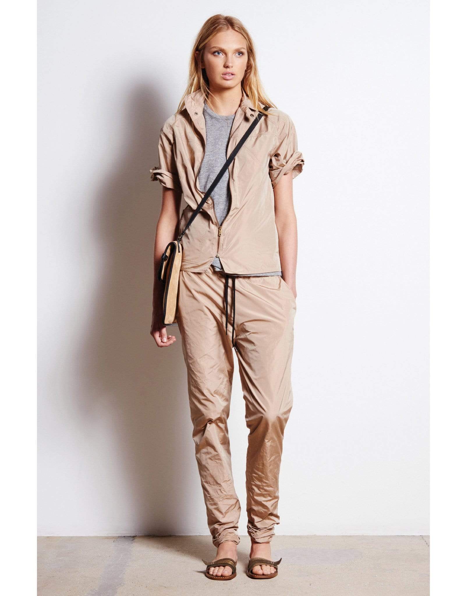 TOMAS MAIER-Drawstring Parachute Pant-