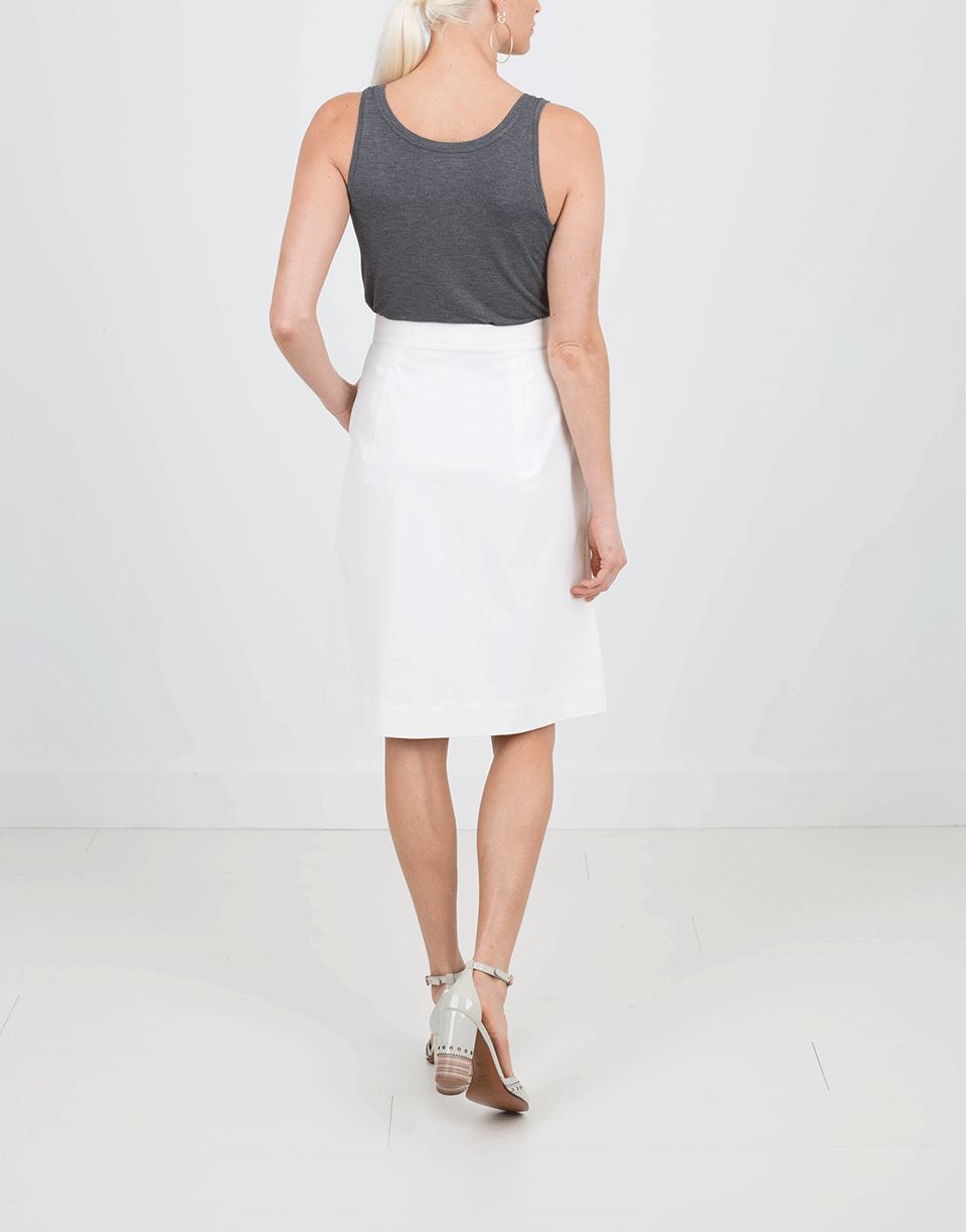 TOMAS MAIER-Button Front Skirt-