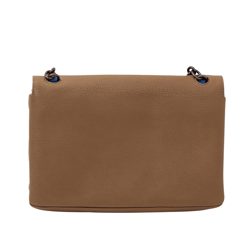 TOMAS MAIER-Shiny Madras Bi-Color Bag-OCEAN