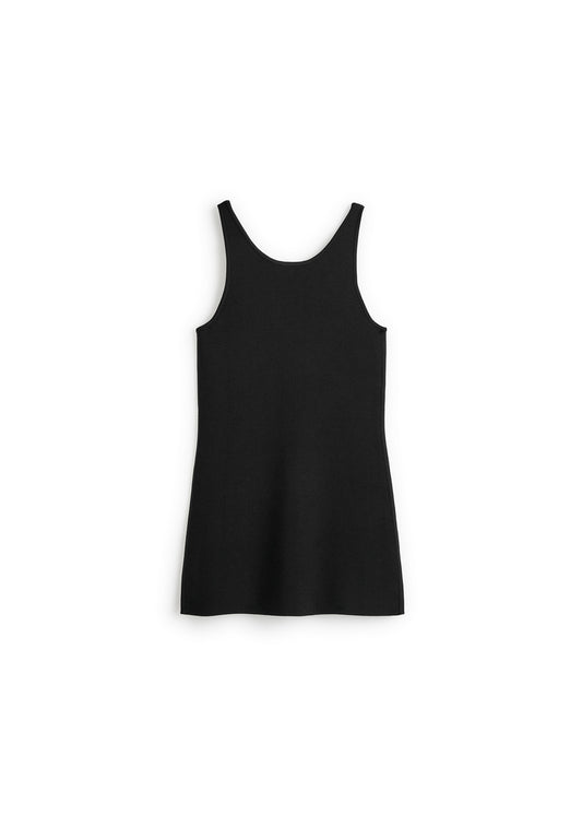 Classic Compact Knit Tank - Black-BLACK-XS-CLOTHINGTOPTANK-TOTEME