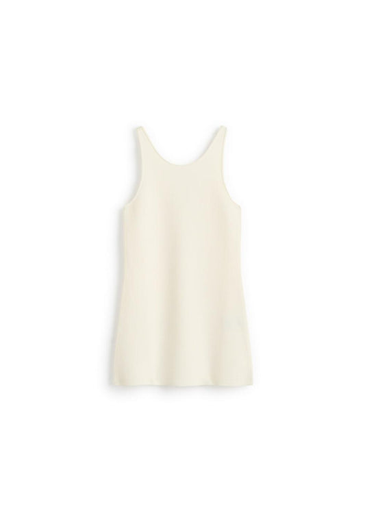 Classic Compact Knit Tank- White-WHITE-XS-CLOTHINGTOPTANK-TOTEME