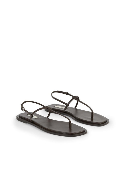 T-Strap Sandal - Bark-BROWN-36-SHOESANDAL-TOTEME