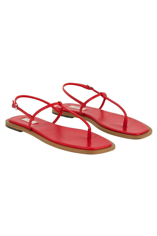 T-Strap Sandal - Red Desert-RED-37-SHOESANDAL-TOTEME