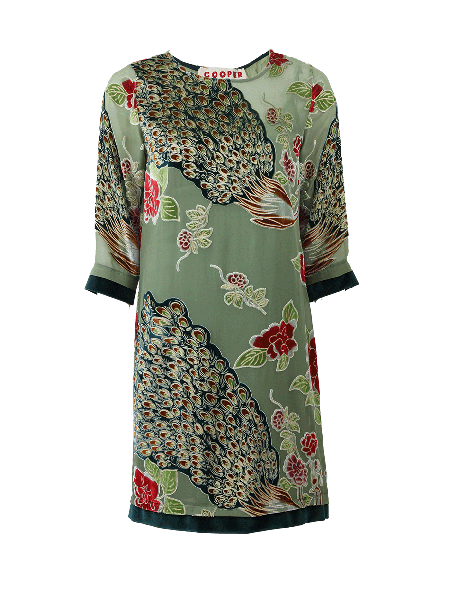 TRELISE COOPER-Peacock-A-Boo Dress-