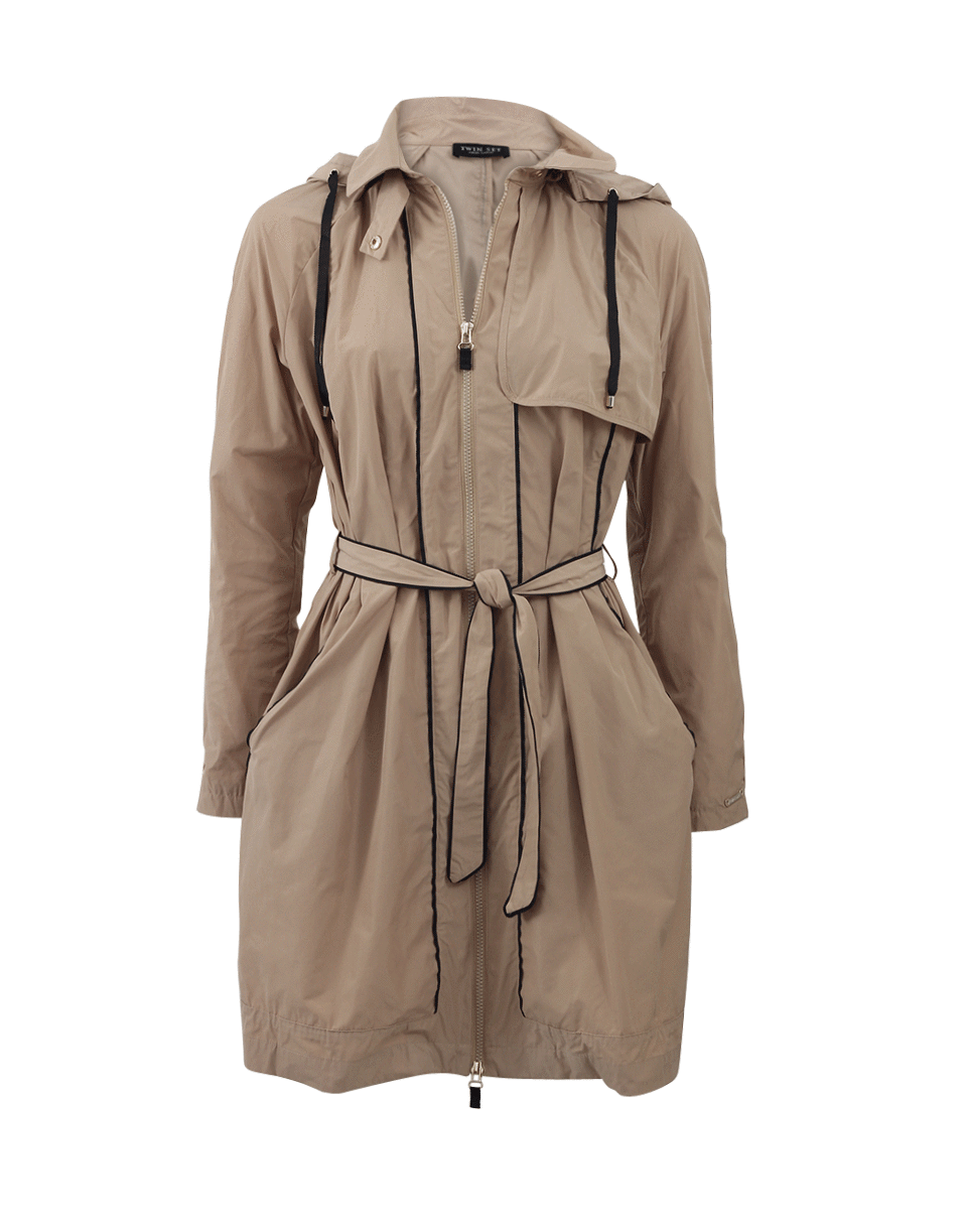 TWIN-SET-Hooded Parka-
