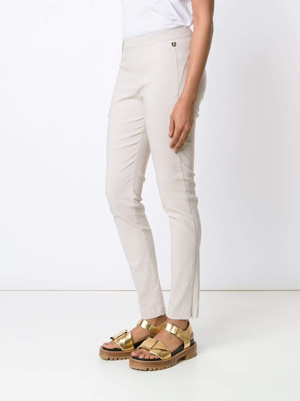 TWIN-SET-Stretch Crop Pant-