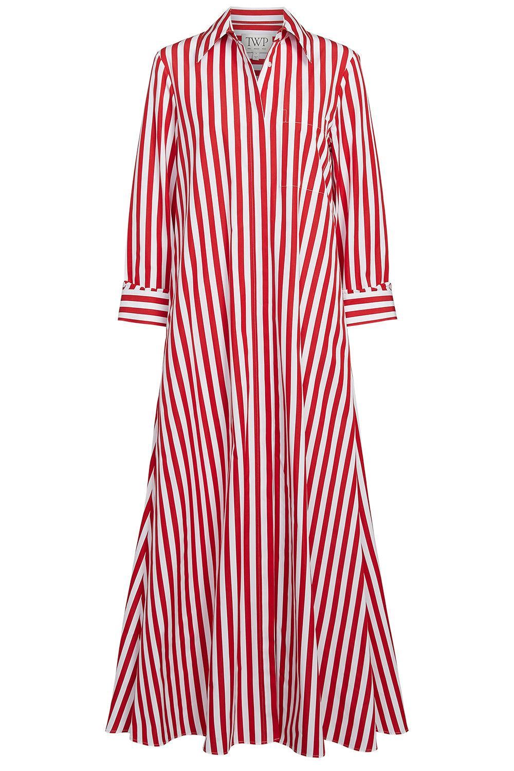 Jennys Gown-RED/WHT-XS-CLOTHINGDRESSCASUAL-TWP