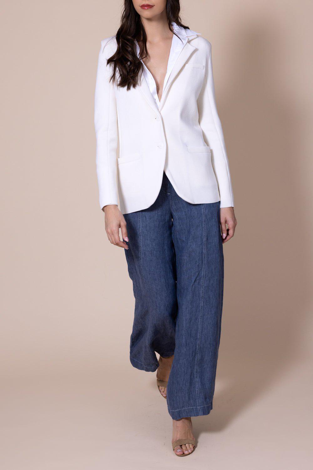 TWP-Boyfriend Blazer - Winter White-