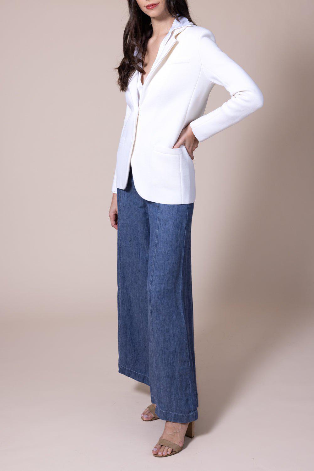 TWP-Boyfriend Blazer - Winter White-