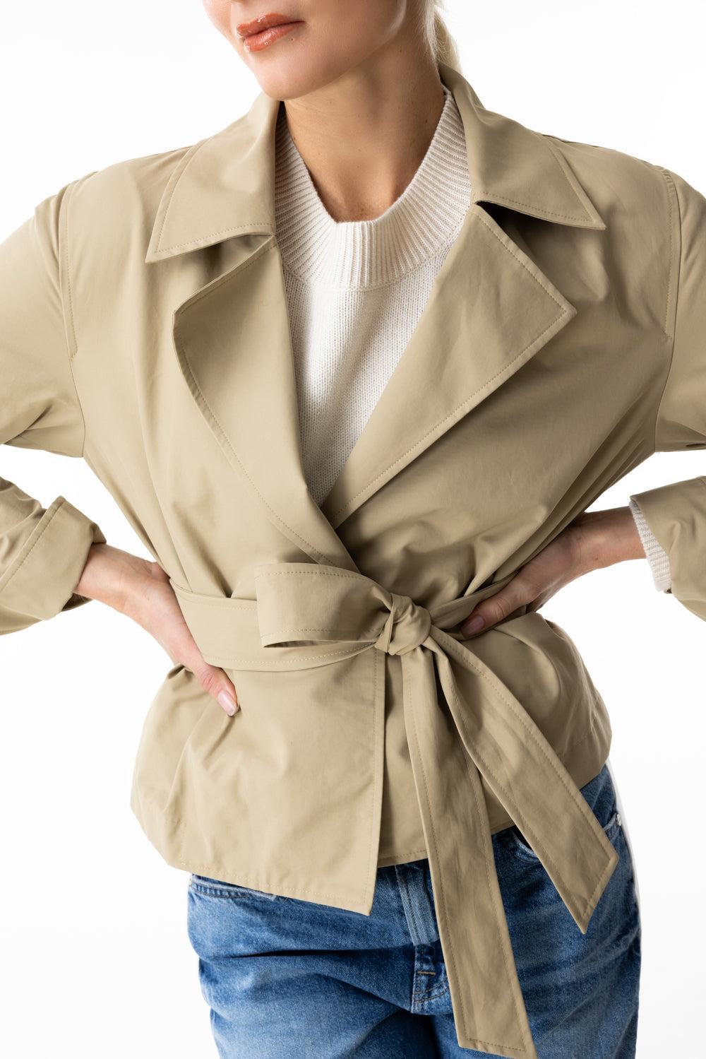 Wrapped Up Jacket-KHAKI-XS-CLOTHINGJACKETCASUAL-TWP