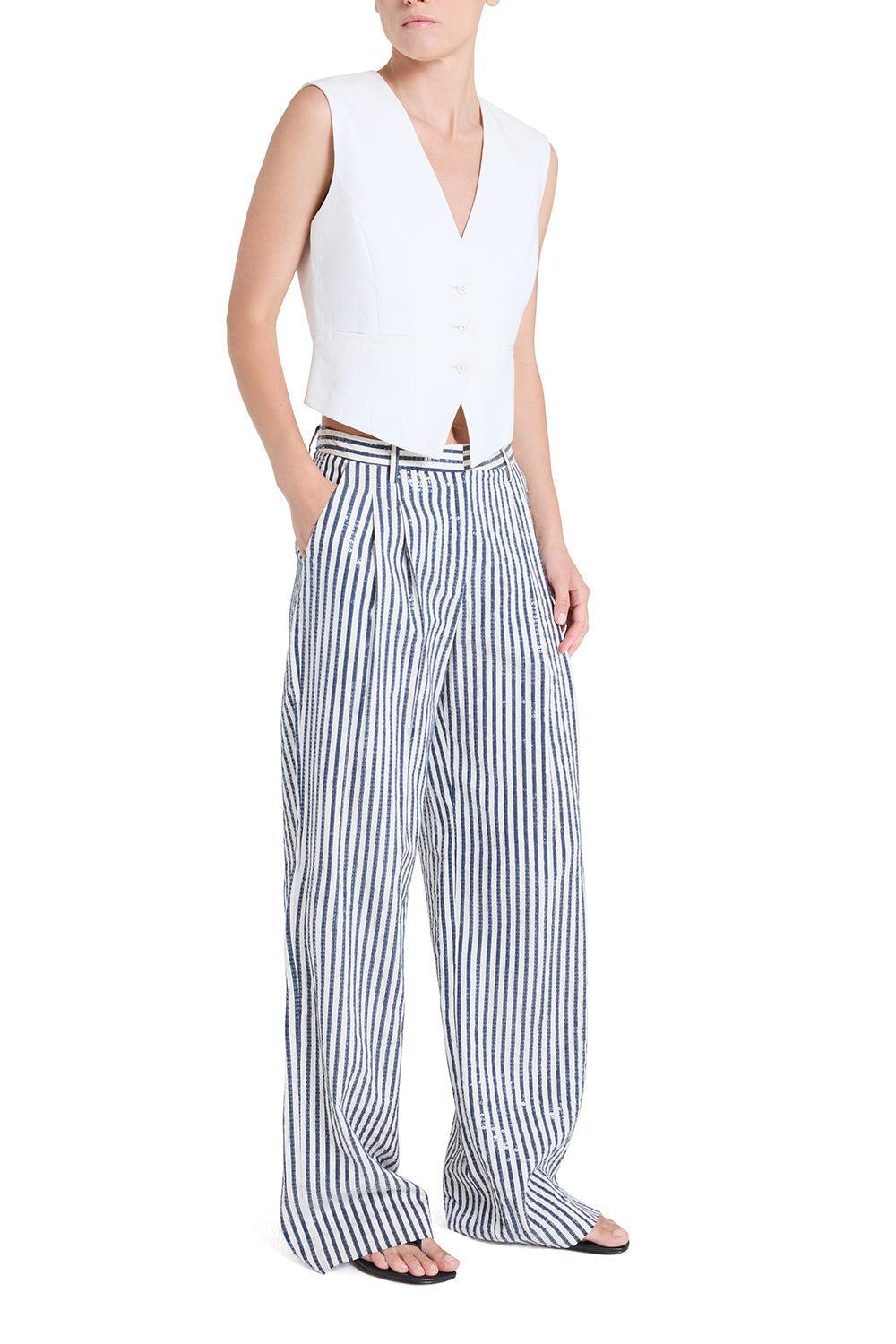 Sulli Trouser-STRIPE-2-CLOTHINGPANTCASUAL-TWP