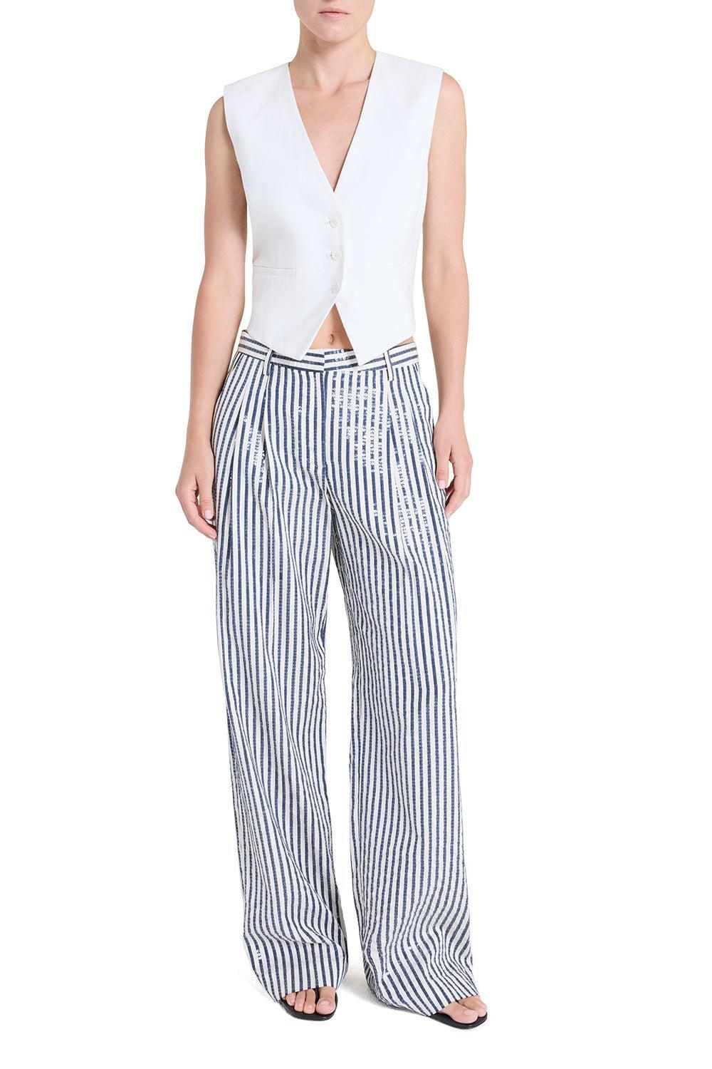 Sulli Trouser-STRIPE-2-CLOTHINGPANTCASUAL-TWP