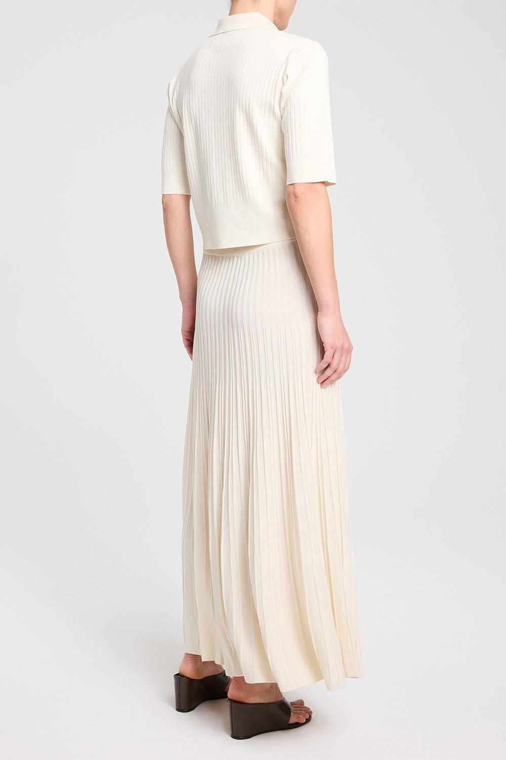 Pleated Midi Skirt-CREAM-XS-CLOTHINGSKIRTMIDI-TWP