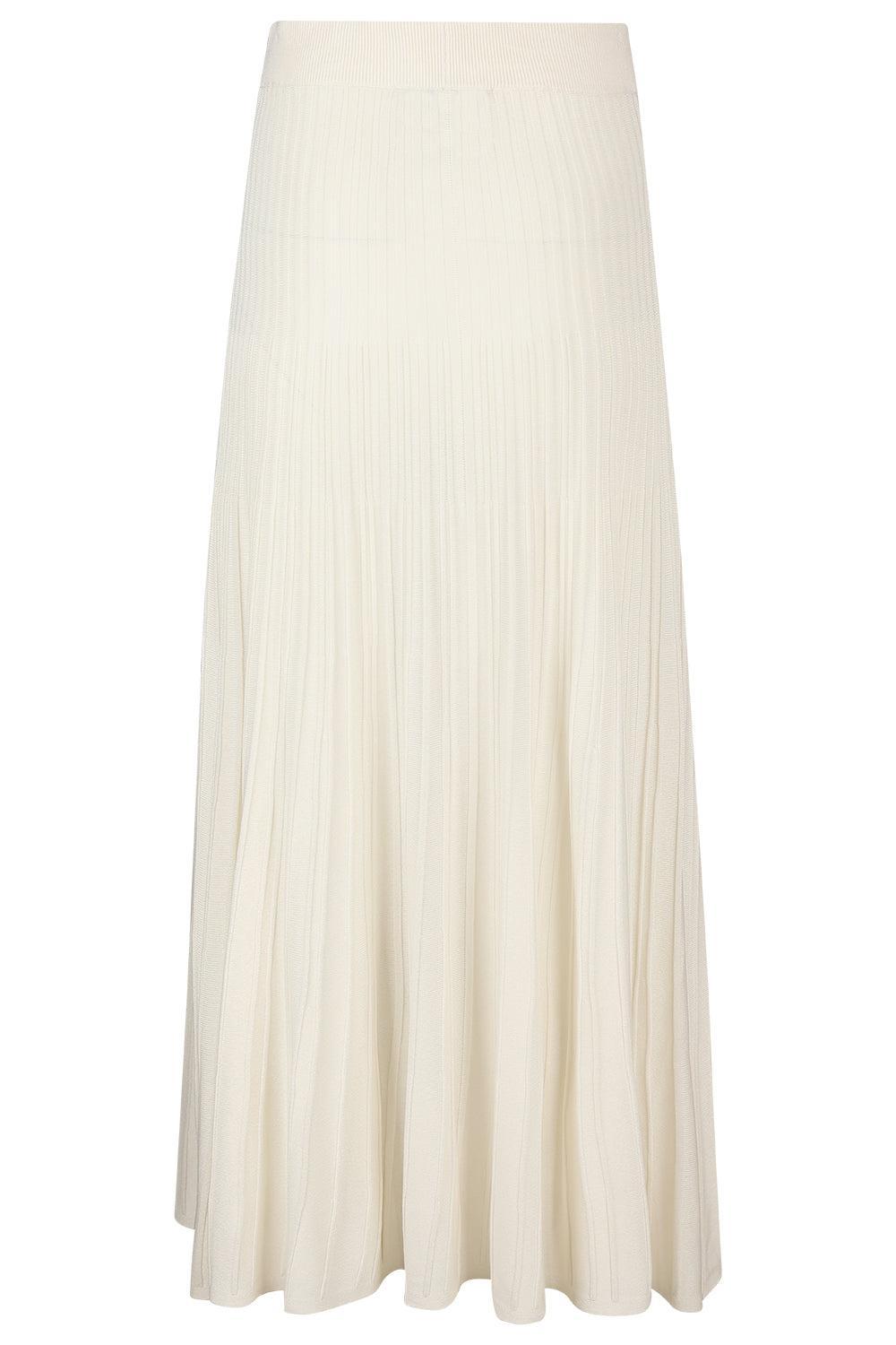 Pleated Midi Skirt-CREAM-XS-CLOTHINGSKIRTMIDI-TWP