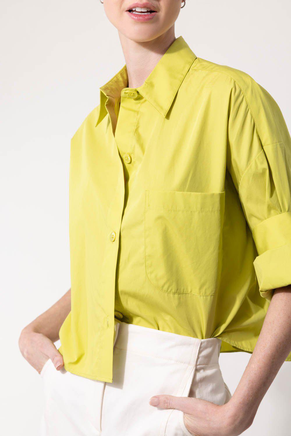 TWP-Next Ex Blouse - Apple Green-