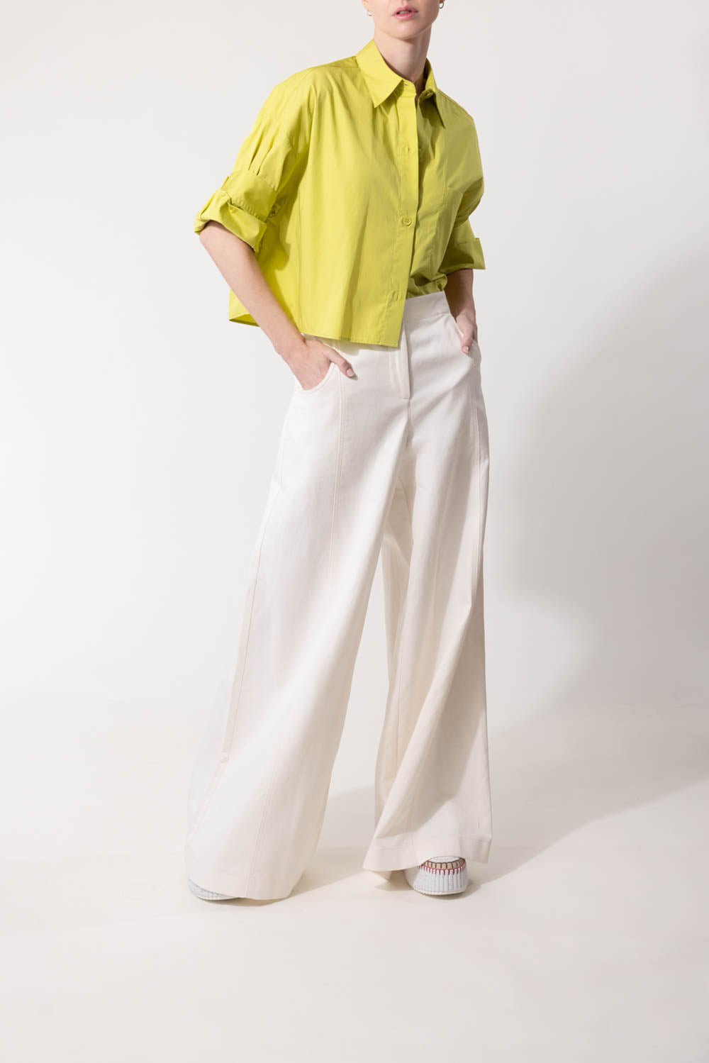 TWP-Next Ex Blouse - Apple Green-