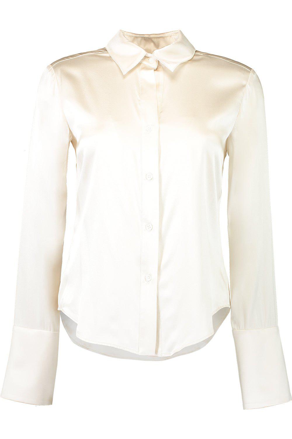TWP-Bassette Shirt - Beige-