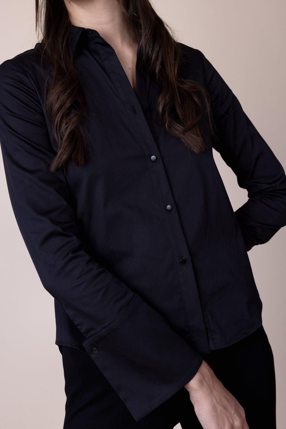 TWP-Kennedy Shirt - Black-