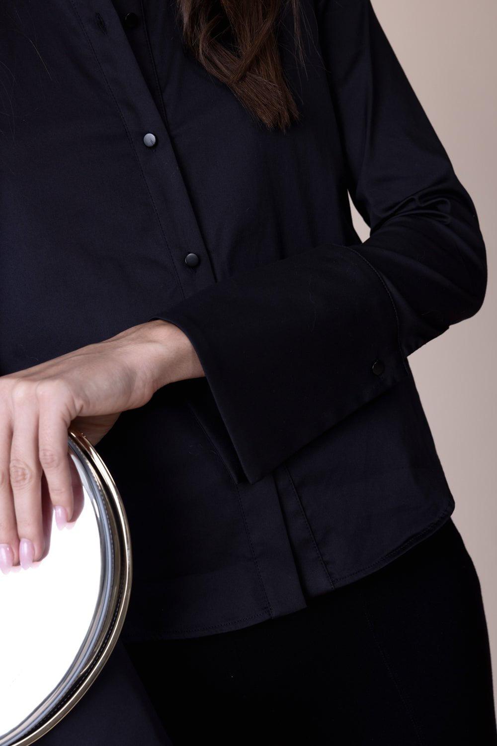 TWP-Kennedy Shirt - Black-