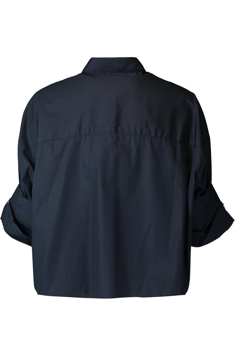 Next Ex Superfine Shirt - Navy-BLUE-P-CLOTHINGTOPBLOUSE-TWP