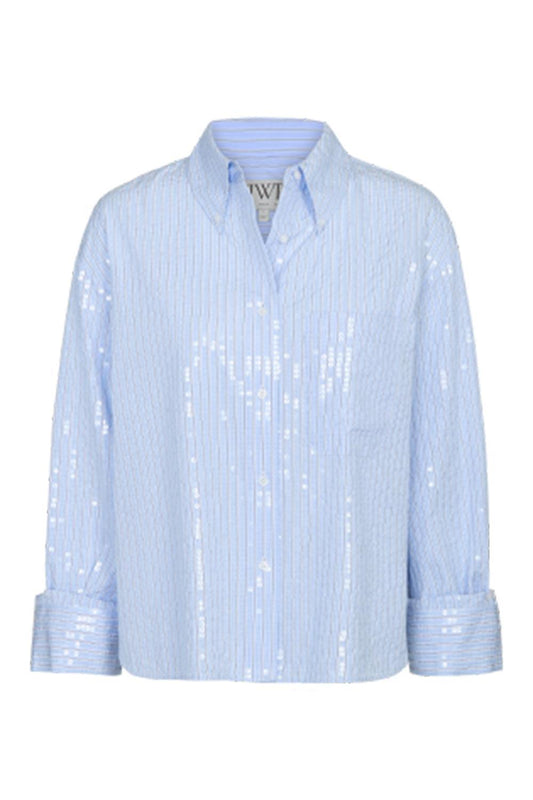 J.D. Shirt - Blue White-BLUE-XS-CLOTHINGTOPBLOUSE-TWP
