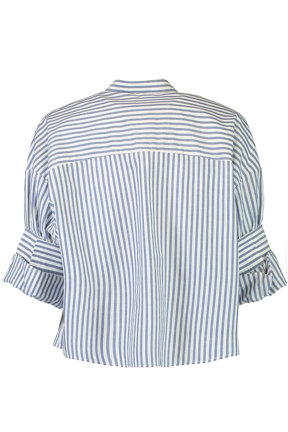 TWP-Next Ex Awning Lady Shirt - Midnight Ivory-