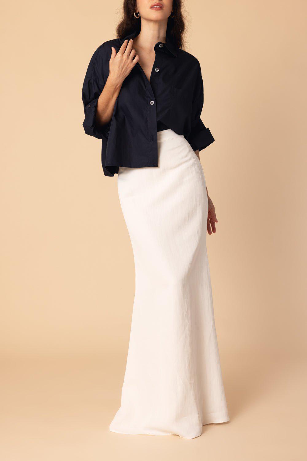 TWP-Next Ex Superfine Shirt - Midnight-